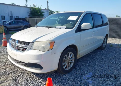 2013 Dodge Grand Caravan Sxt из США, поврежденный, VIN 2C4RDGCG7DR749063